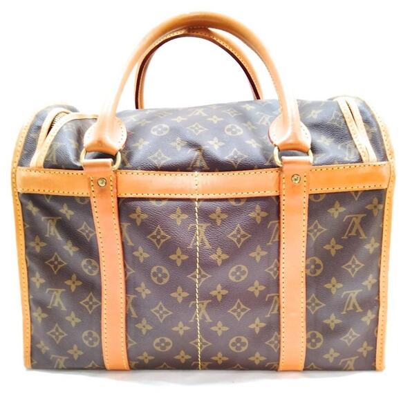 Louis Vuitton LV Travel Bag M41924 Sac Chaussures40 Brown Monogram - Picture 2 of 7